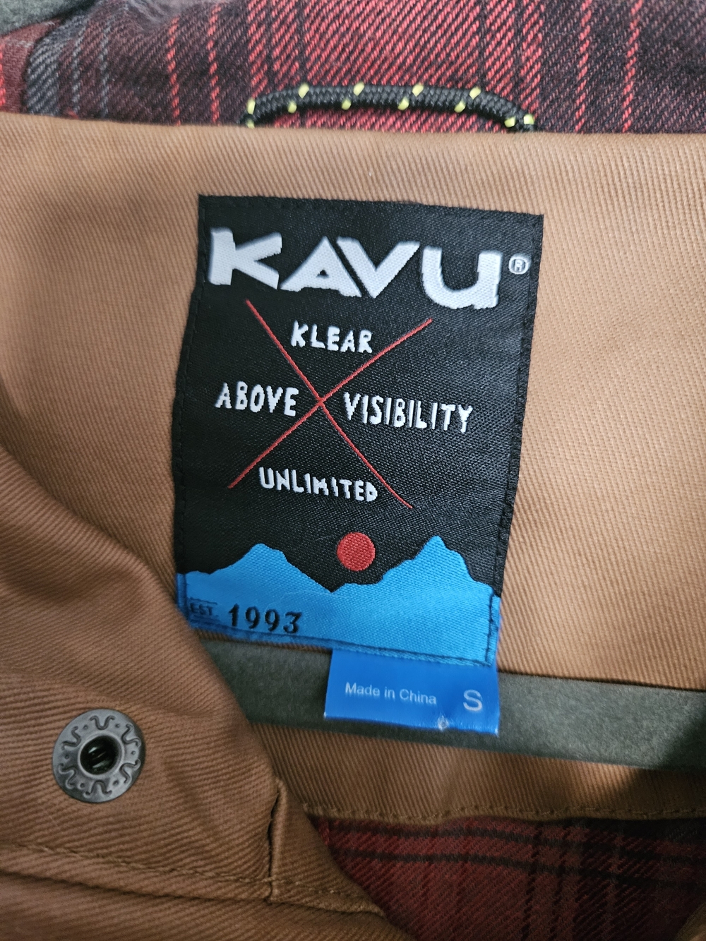 KAVU Tan Hooded Jacket - Picture 3 of 7